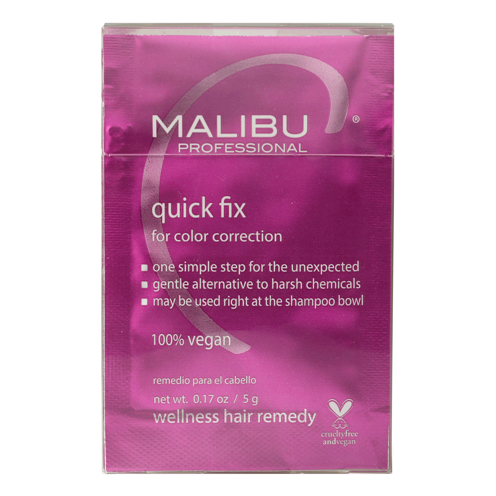 Quick Fix for Color Correction Treatments Box Malibu C CosmoProf