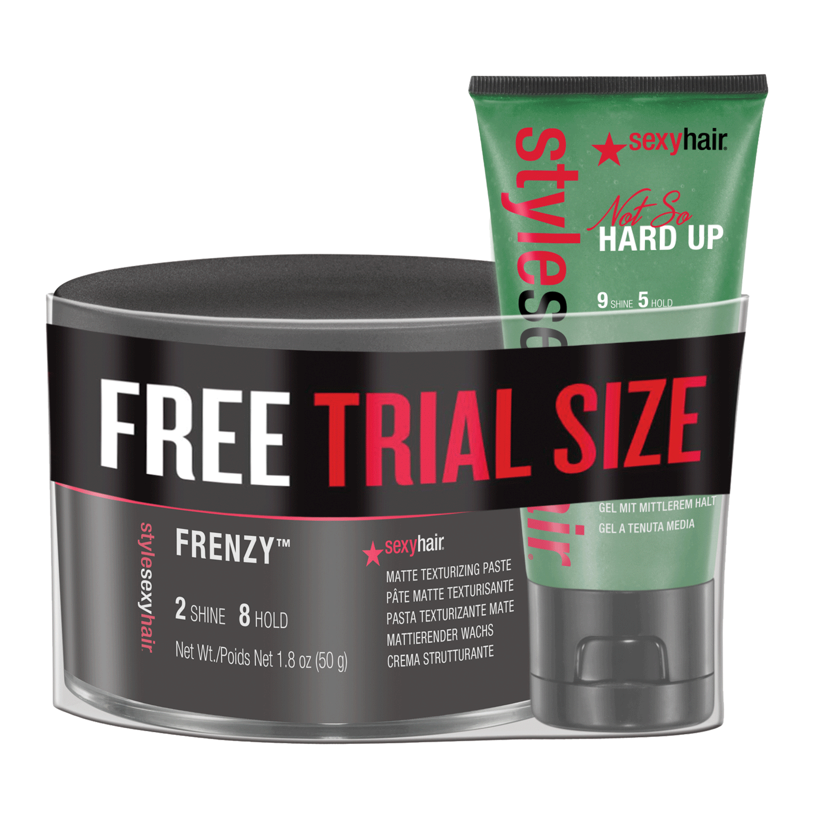 Style Sexy Hair Frenzy Paste Not So Hard Up Gel Mini Sexy Hair