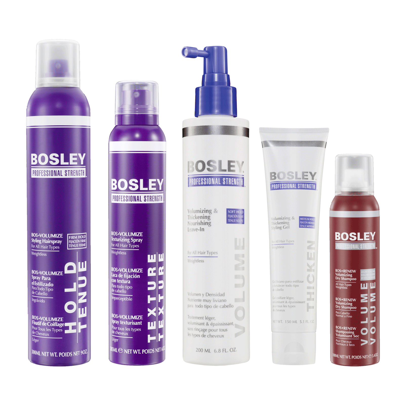 Volumizing Styling Salon Intro Bosley Professional Cosmoprof