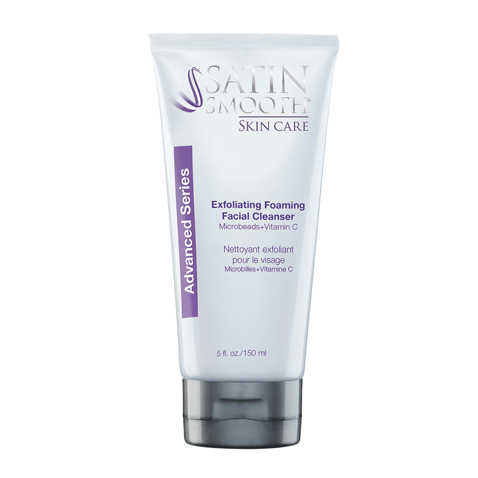 Exfoliating Foaming Facial Cleanser Skin Care Satin Smooth CosmoProf