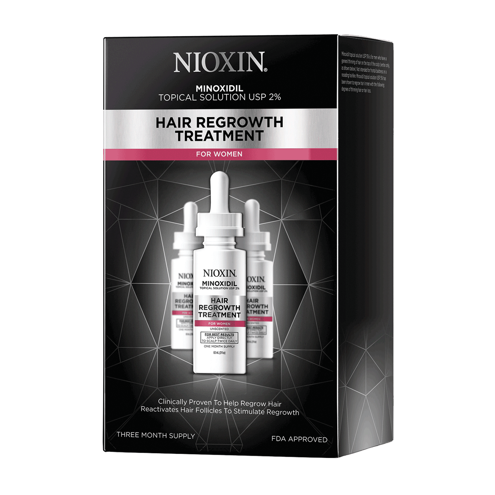Hair Regrowth Treatment Womens 90 Day Supply Nioxin Cosmoprof