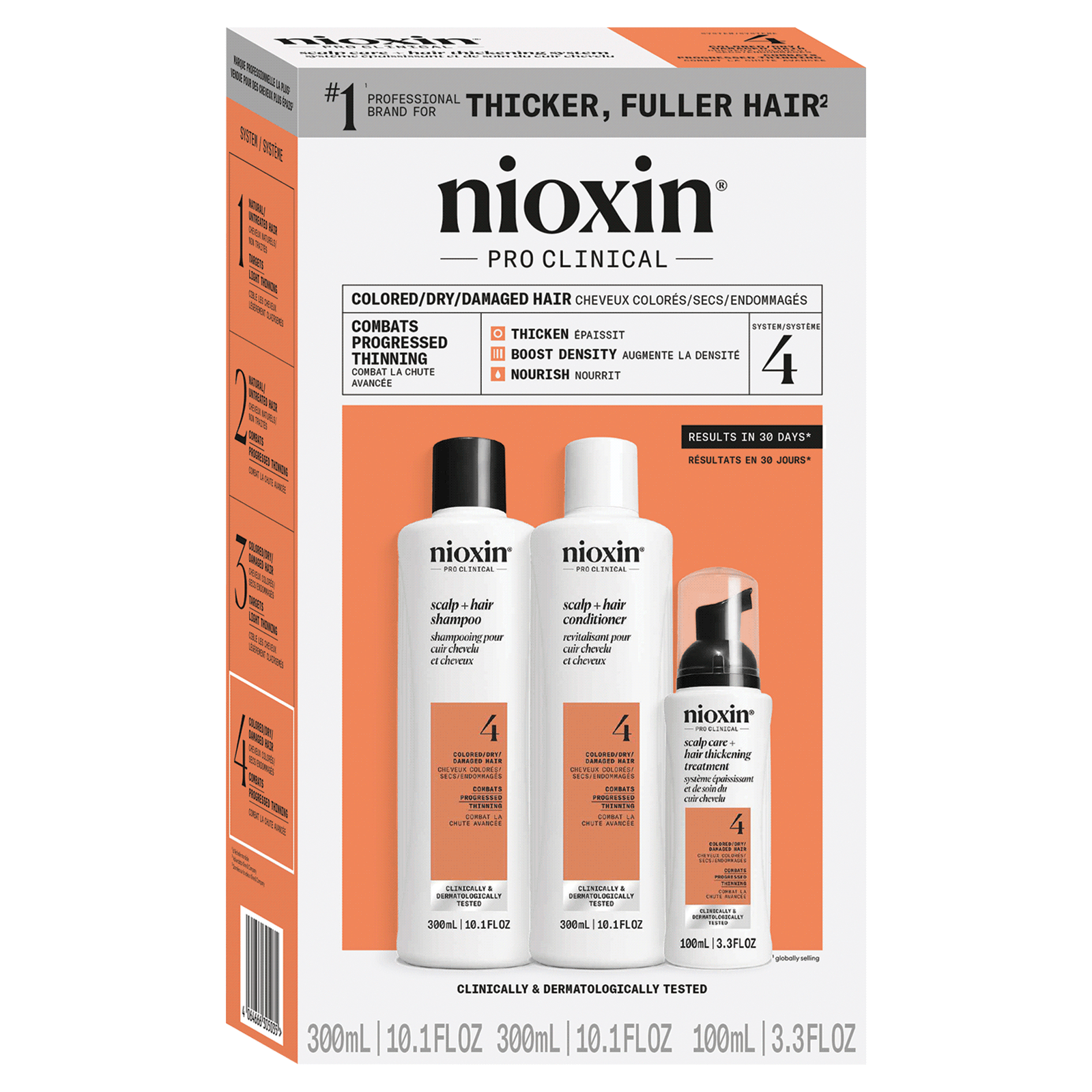 System 4 Kit Nioxin CosmoProf