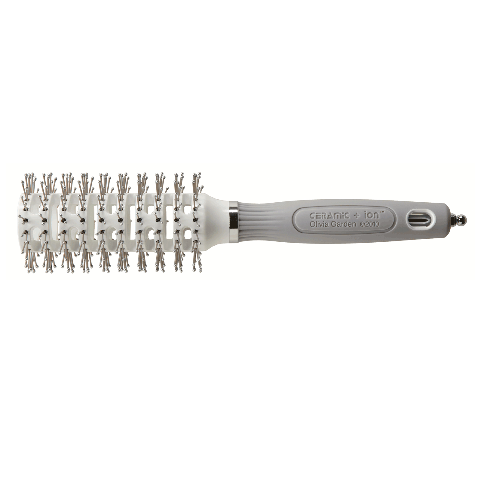Ceramic and Ion Turbo Vent Pro Round Brush Medium 2.5 Inch Olivia