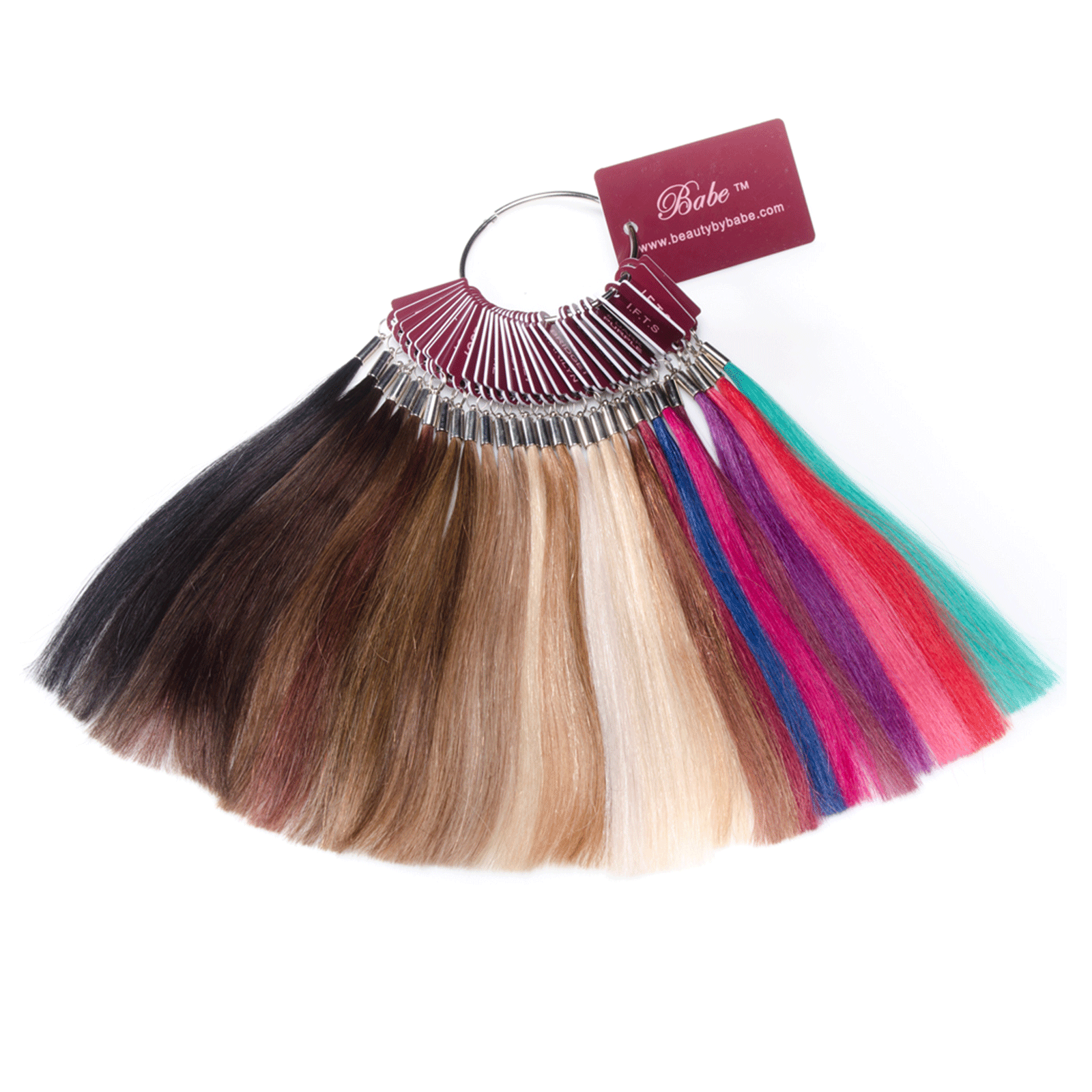 Color Swatch Ring Babe Hair Extensions CosmoProf