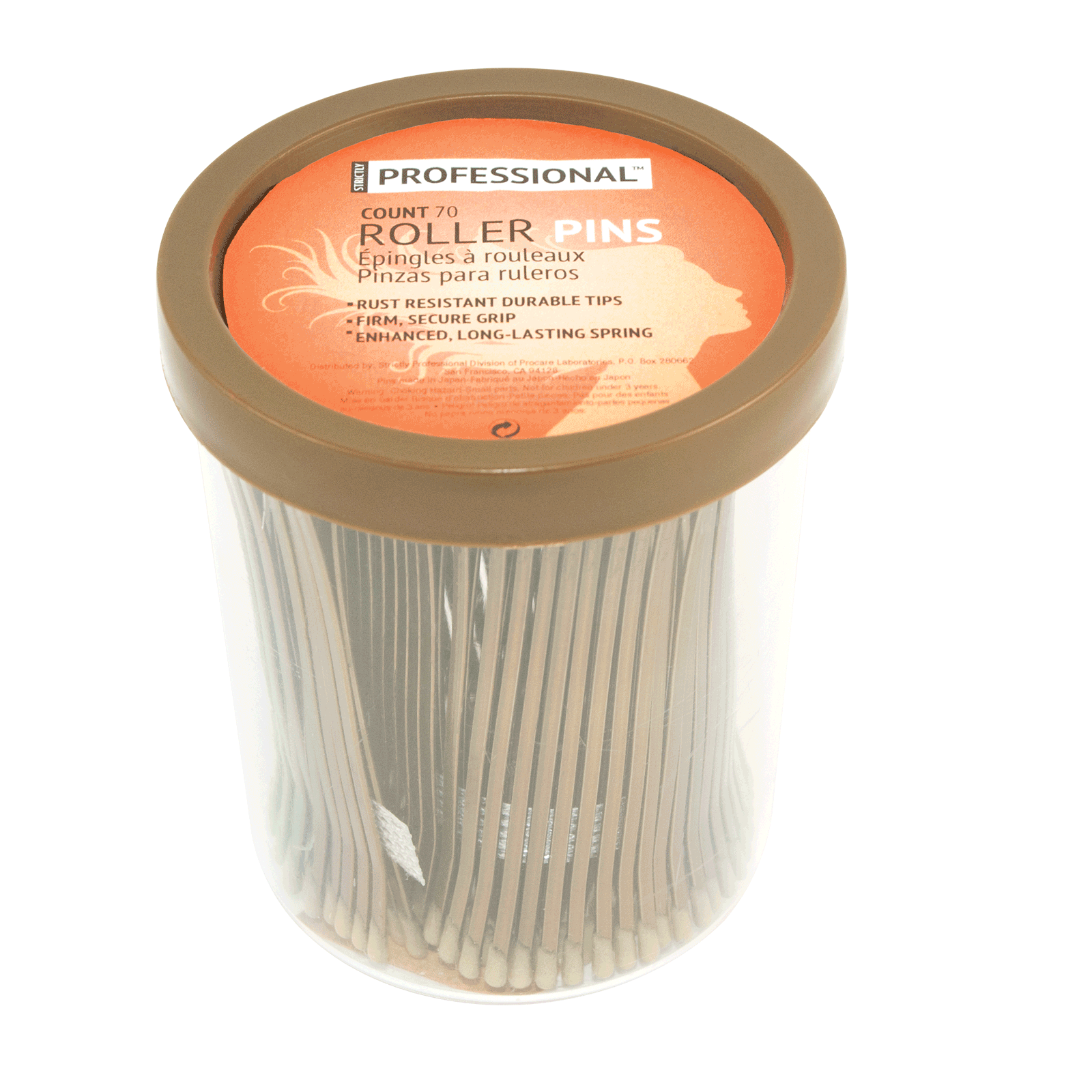 Bronze Roller Pins Series 3 Strictly Professional CosmoProf