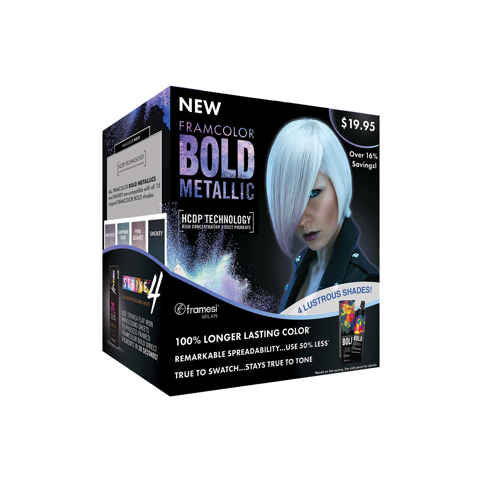 FramColor Bold Metallic Series Intro Framesi CosmoProf