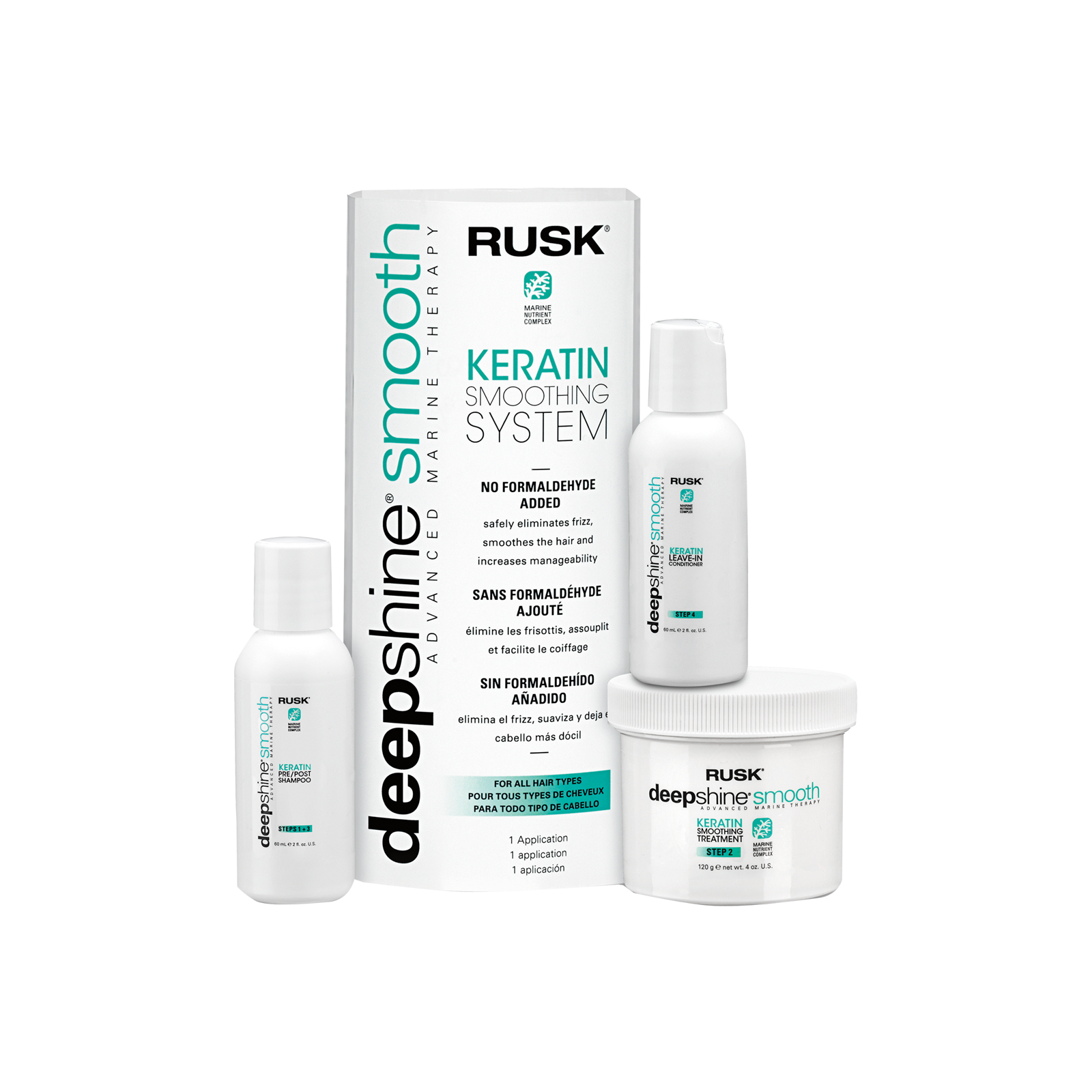 Keratin Smooth System Rusk CosmoProf
