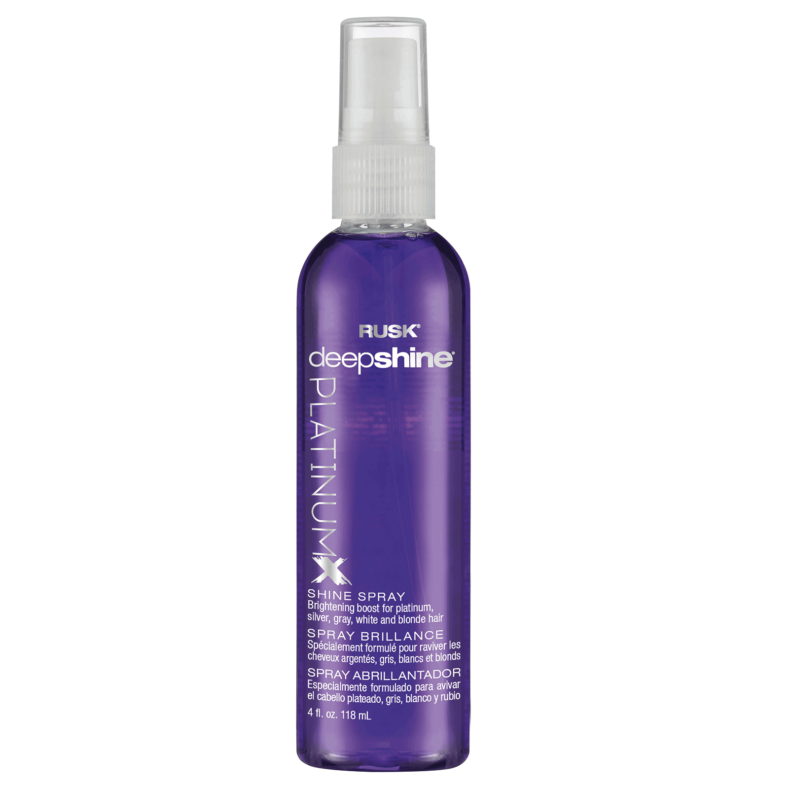 Deepshine Platinum X Shine Spray Rusk CosmoProf
