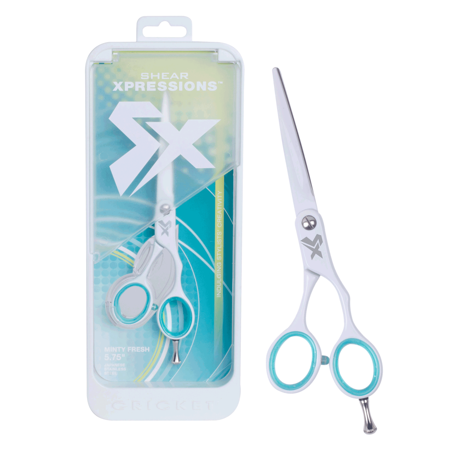 Shear Xpressions Minty Fresh White Shear Cricket CosmoProf