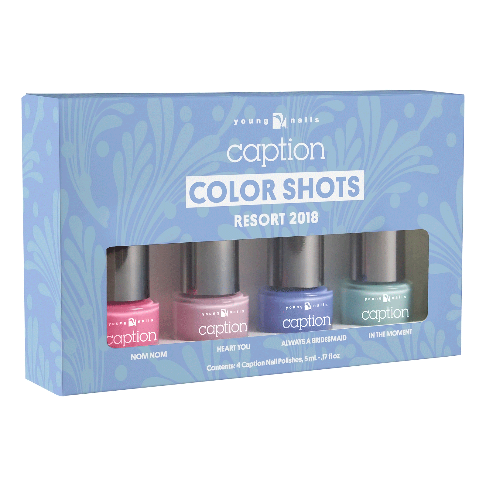 Caption Mini Color Shots Kit Young Nails Inc CosmoProf