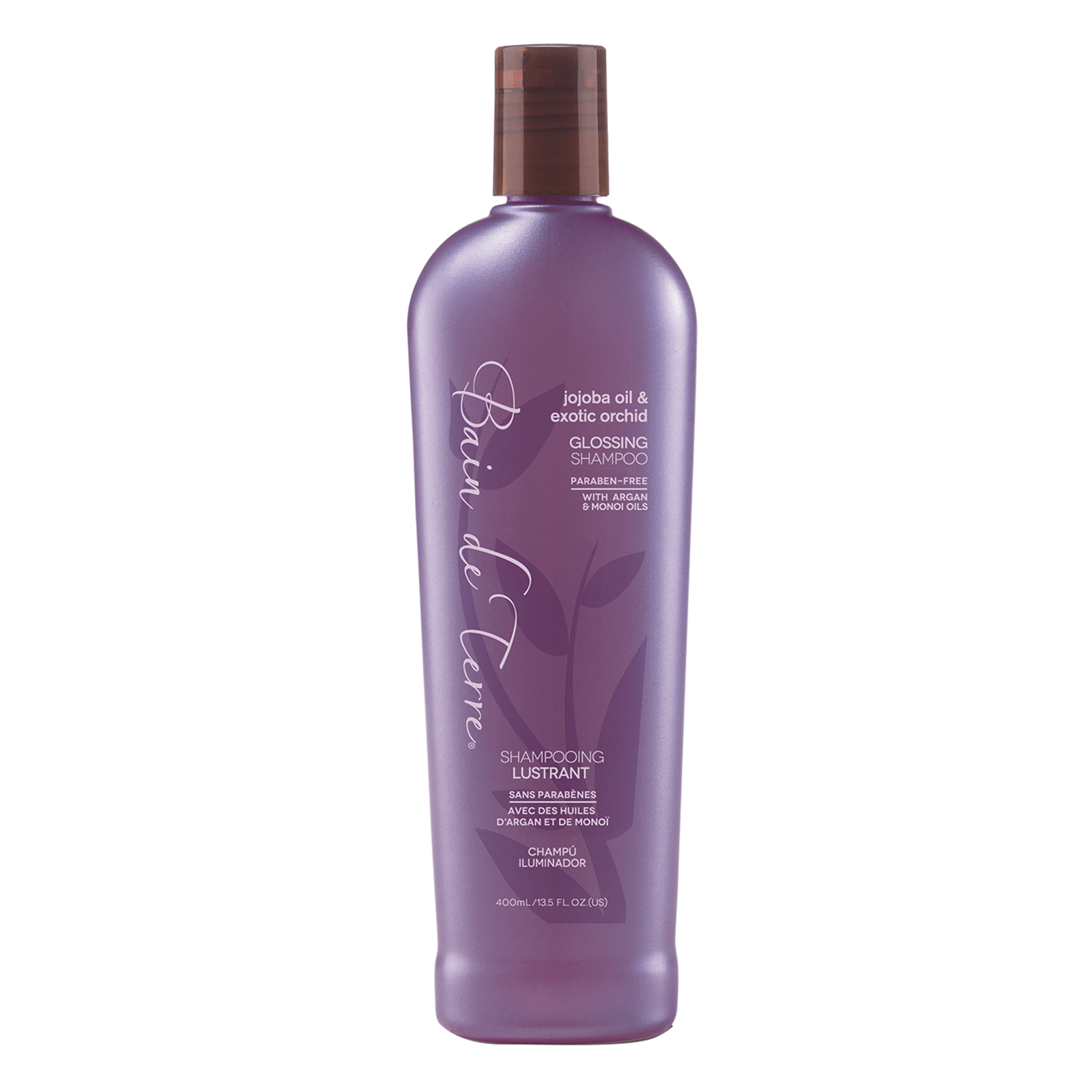 Jojoba Oil and Exotic Orchid Glossing Shampoo Bain de Terre CosmoProf