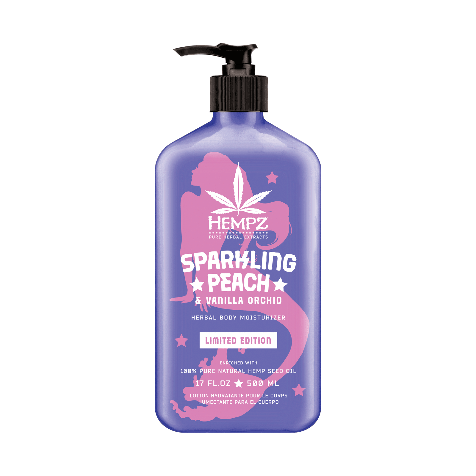 Sparkling Peach & Vanilla Moisturizing Lotion Hempz CosmoProf