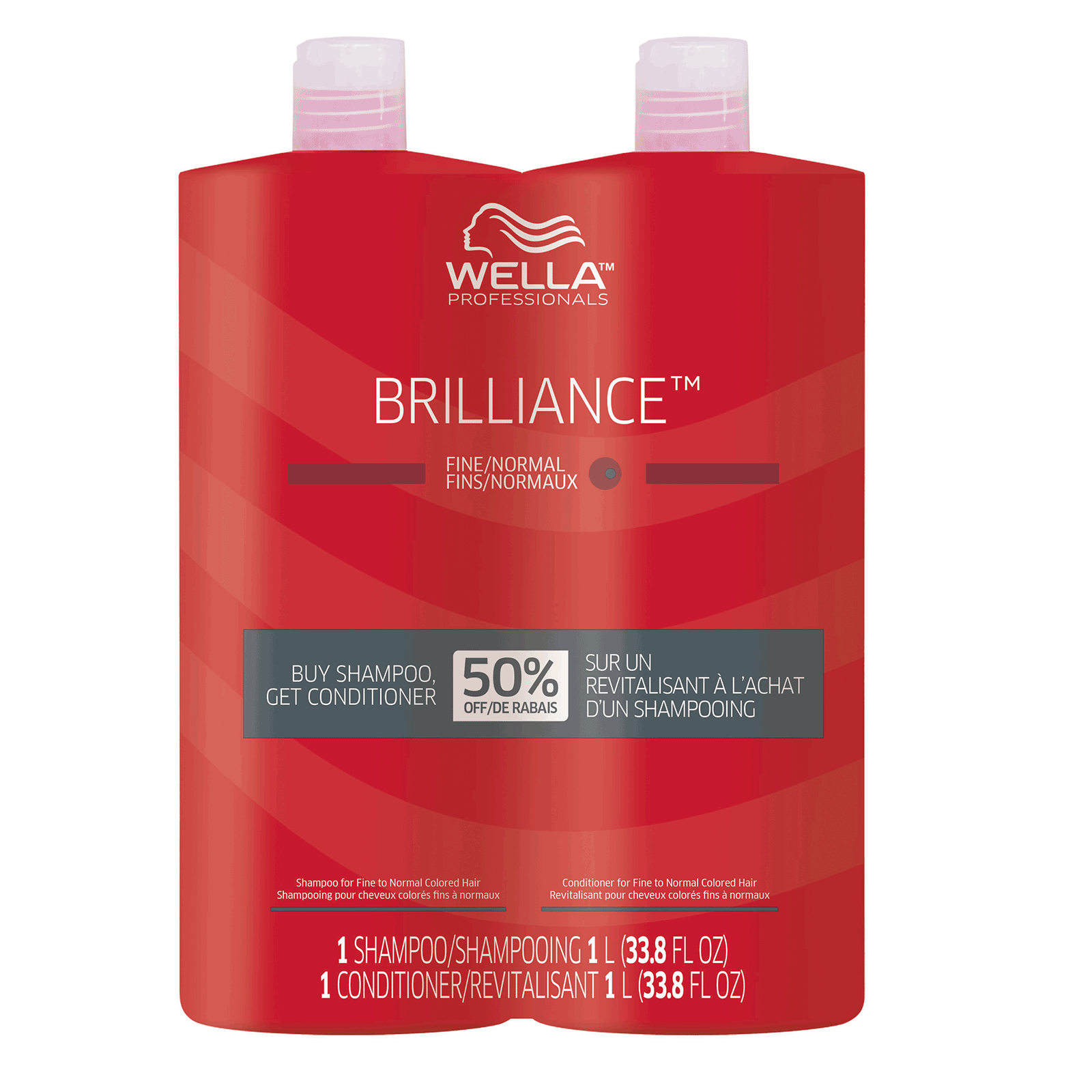 shampoo e condicionador wella brilliance