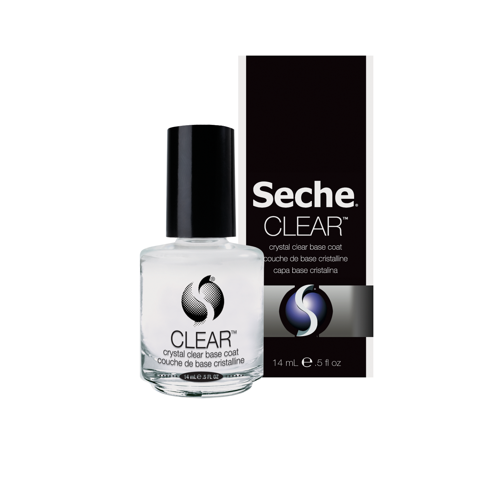 Clear Crystal Clear Base Coat Seche CosmoProf