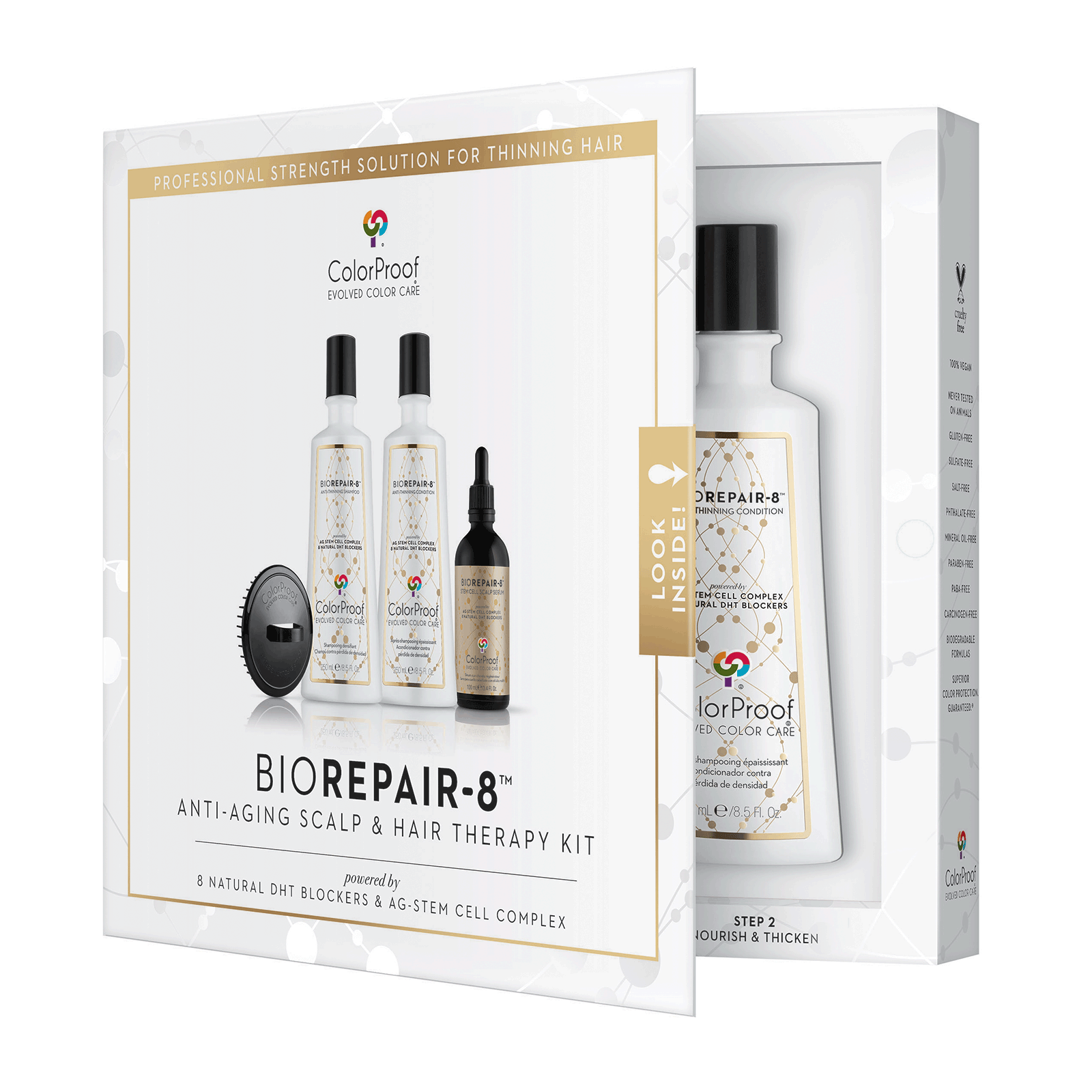 BioRepair8™ AntiAging Scalp & Hair Therapy Kit ColorProof CosmoProf