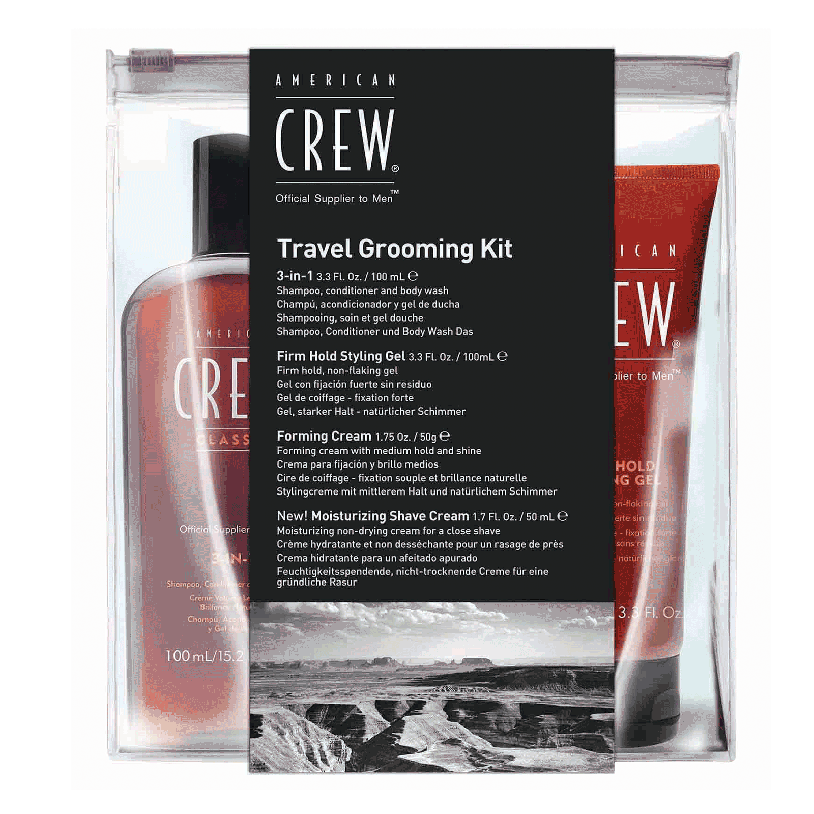 Travel Grooming Kit American Crew CosmoProf