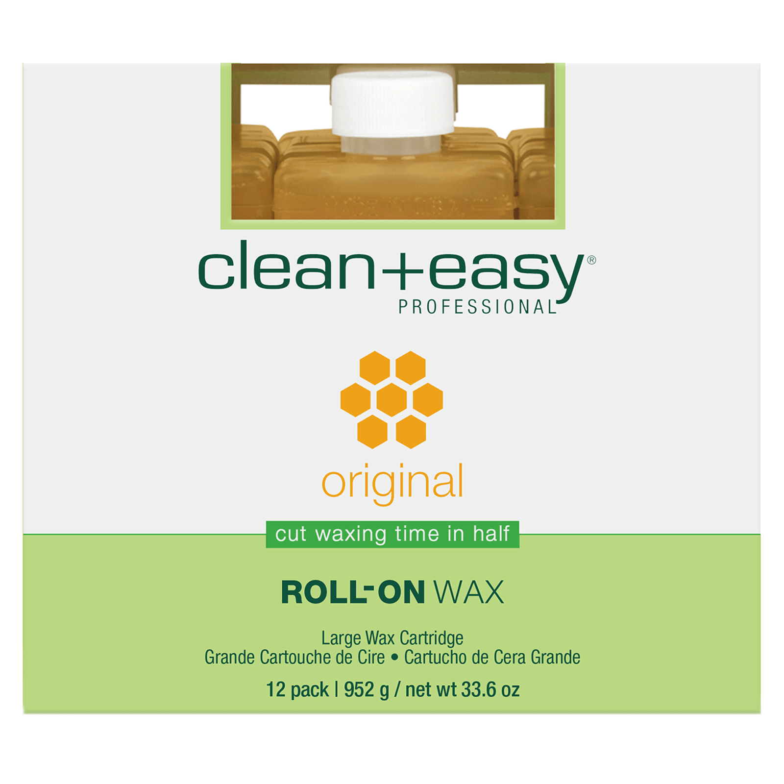 Original Wax Refills, Large Clean+Easy CosmoProf