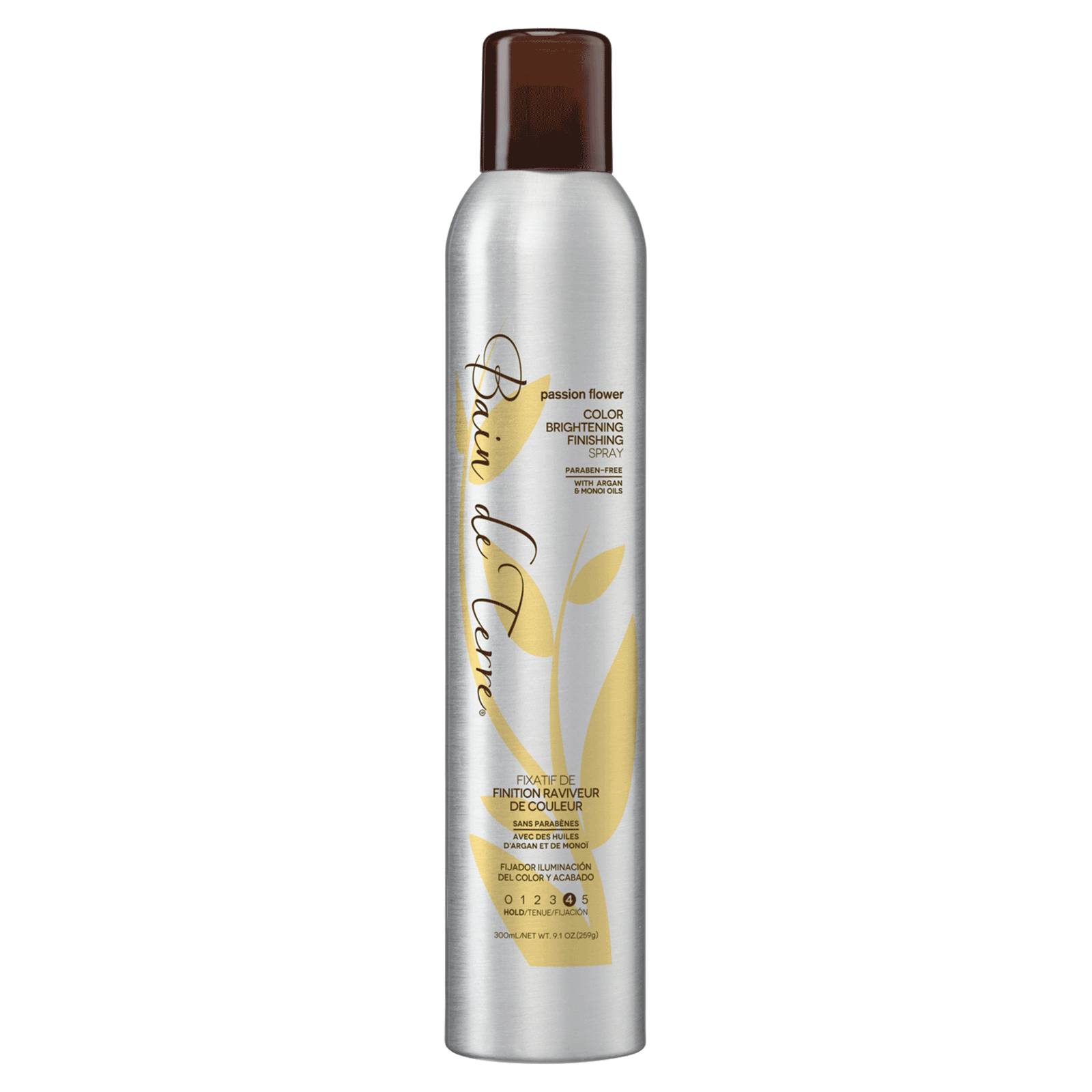 Passion Flower Bright Hairspray Bain de Terre CosmoProf