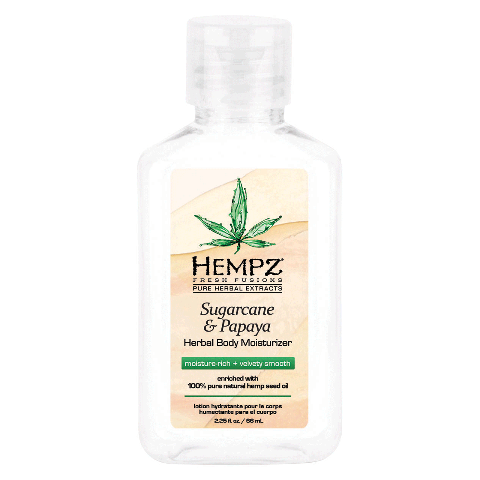 Sugarcane & Papaya Herbal Body Moisturizer Hempz CosmoProf
