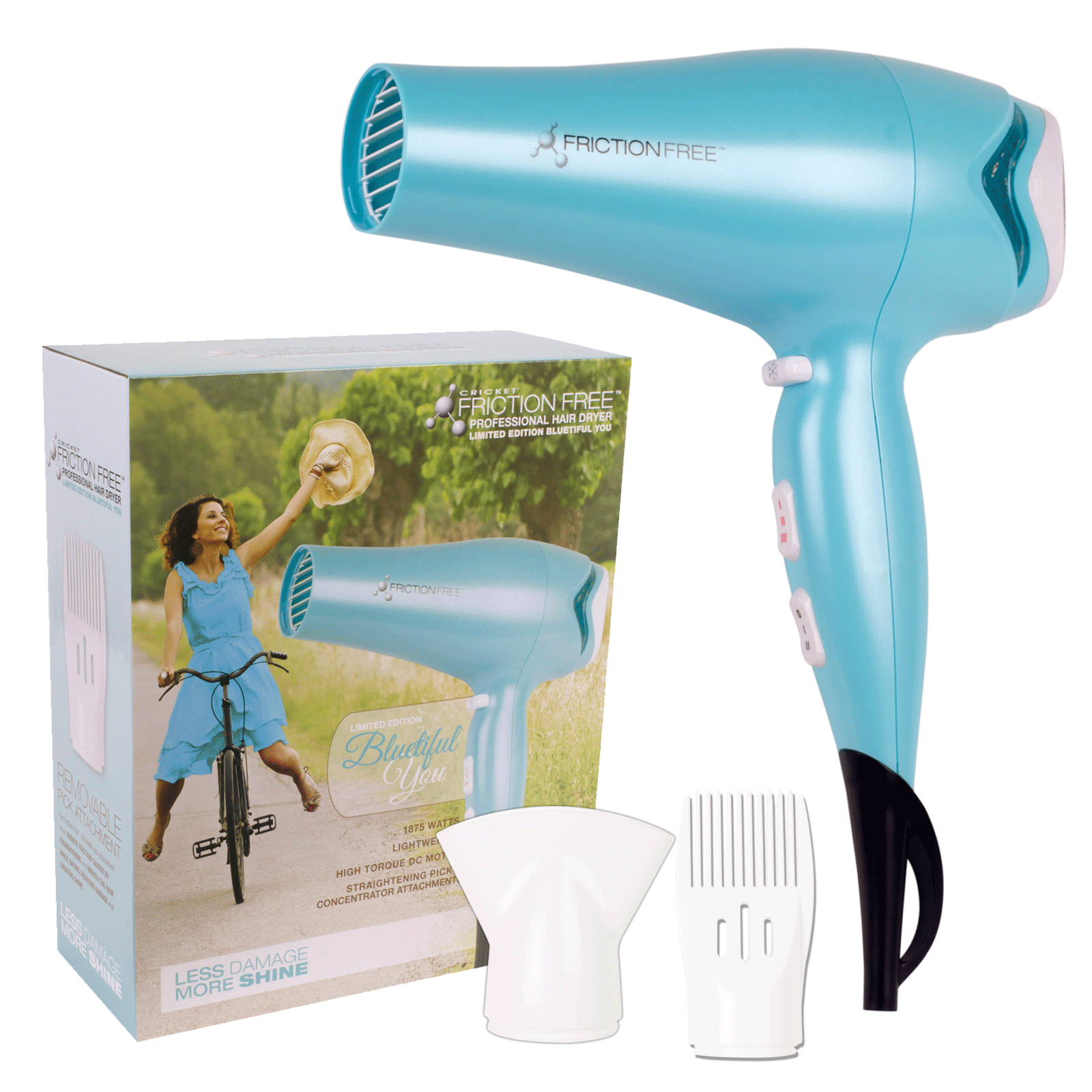 Friction Free Bluetiful You Professional Dryer Cricket CosmoProf