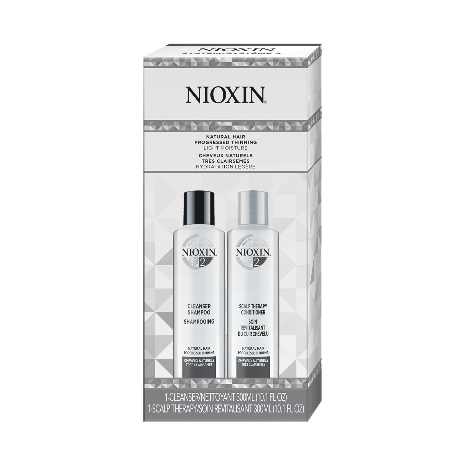System Kit 2 Cleanser Scalp Therapy Holiday Duo Nioxin Cosmoprof