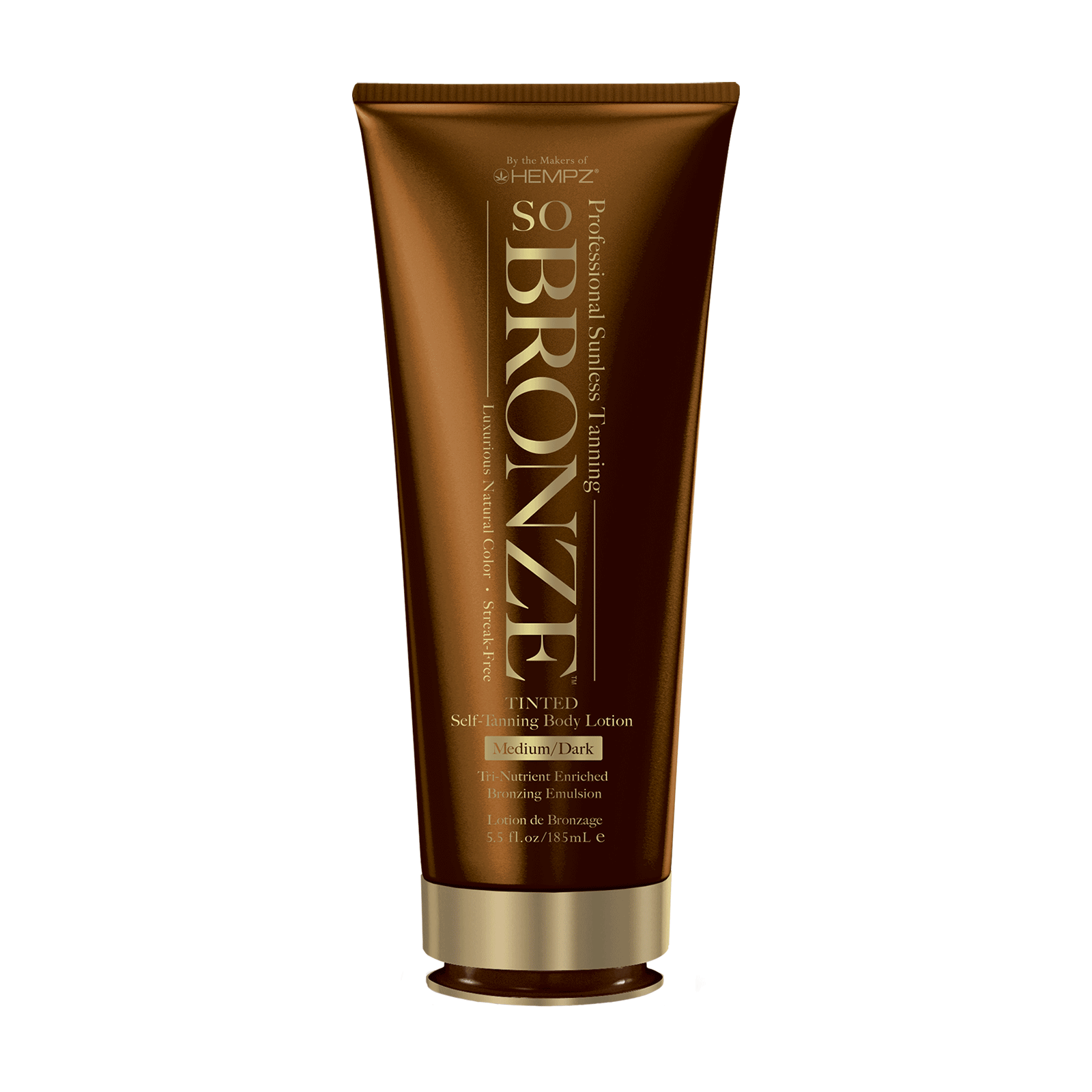 sobronze sunless tanning lotion medium dark hempz cosmoprof