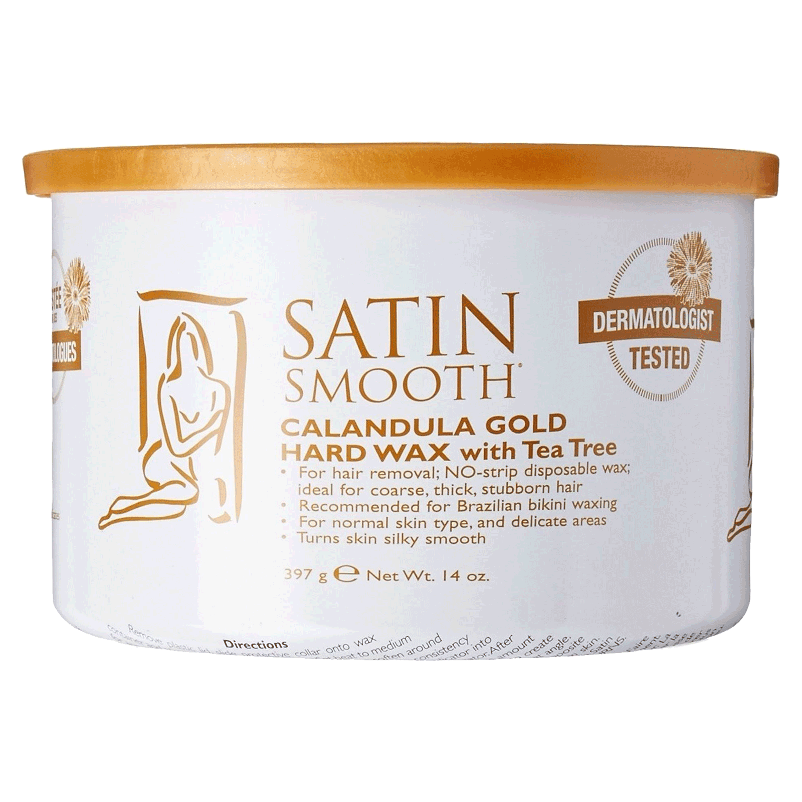 Calendula Gold Hard Wax Satin Smooth CosmoProf