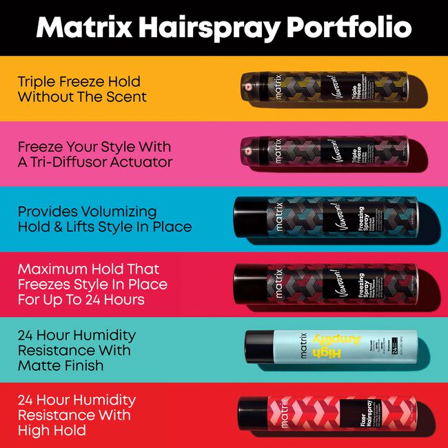 Vavoom Triple Freeze Extra Dry Hair Spray