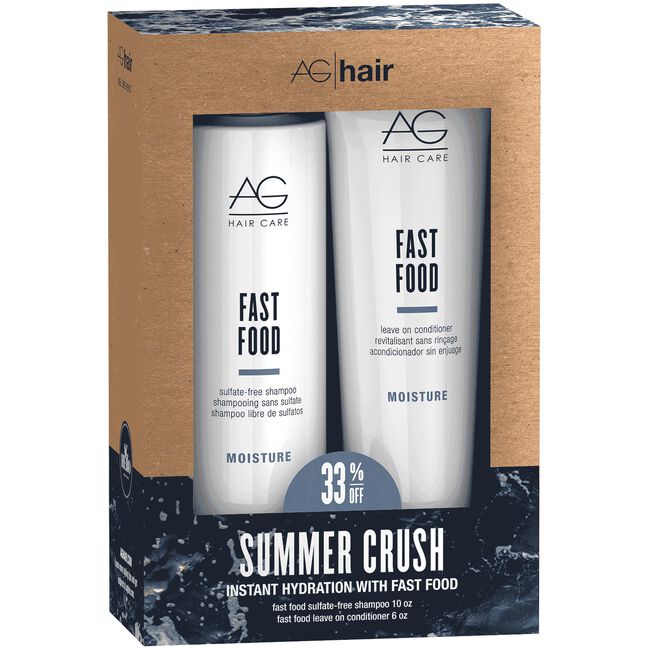 Fast Food Shampoo & Conditioner Duo AG Hair CosmoProf