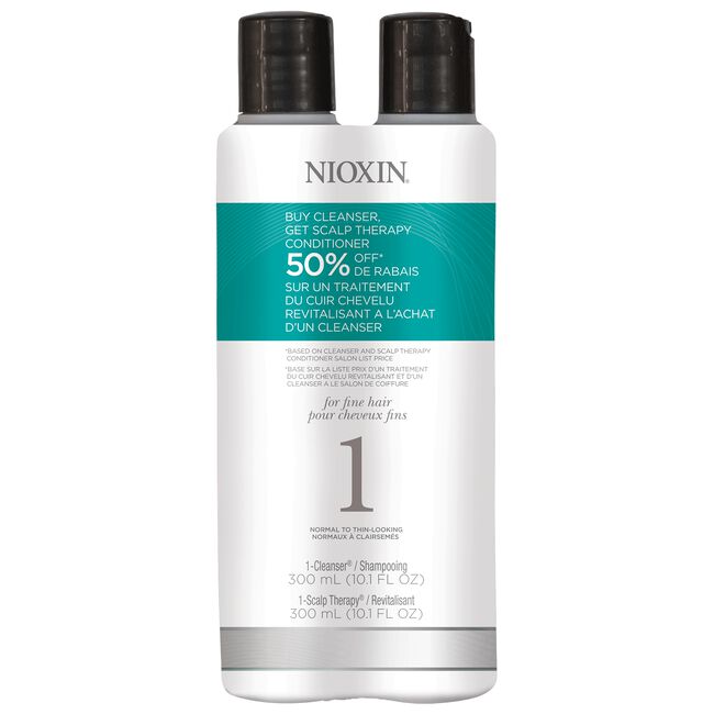 System 1 Cleanser + Scalp Therapy Duo