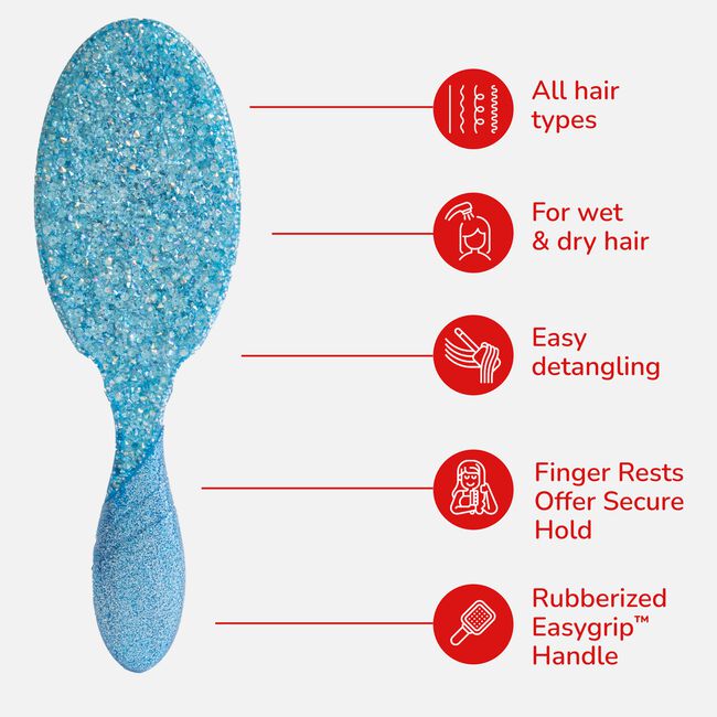 Blue Winter Tinsel Detangler