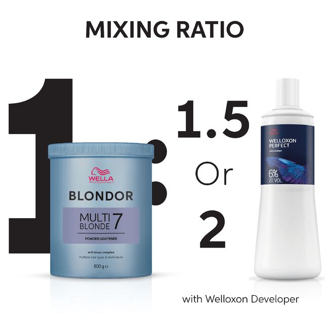 Blondor Multi Powder Lightener Packette