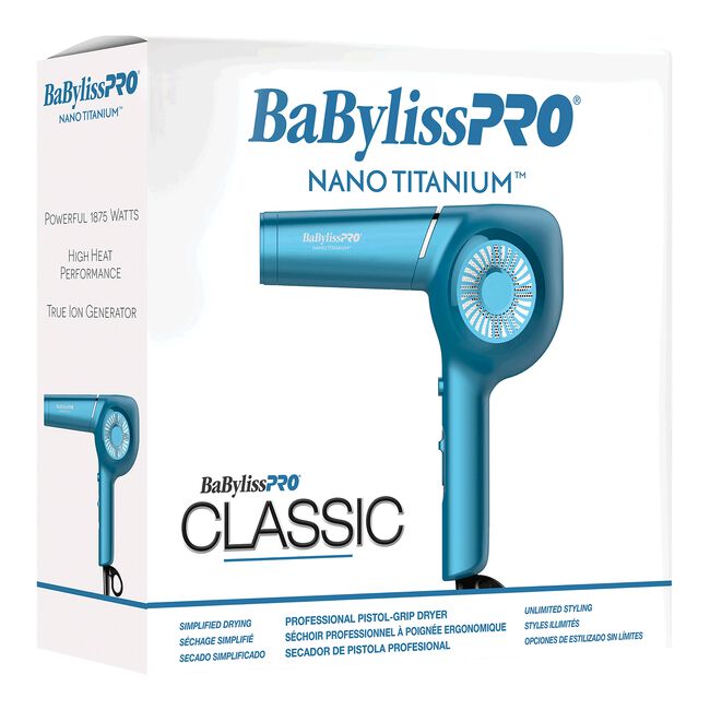 Nano Titanium Classic Blue Professional Pistol-Grip Dryer
