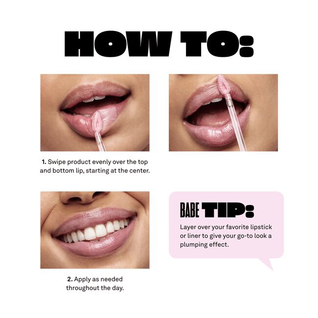 Clear Babe Glow Plumping Lip Jelly