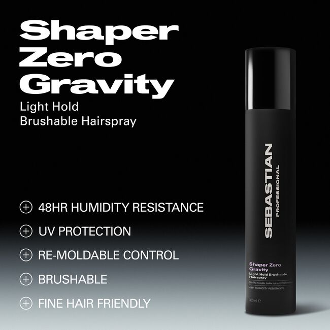 Shaper Zero Gravity Light Hold Brushable Hairspray