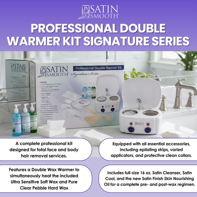 Double Wax Warmer Signature Kit