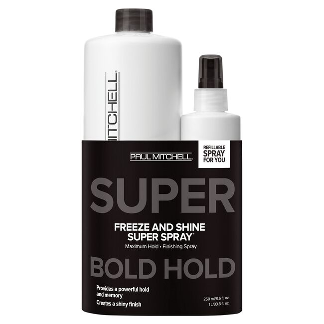 Freeze and Shine Super Spray Prepack