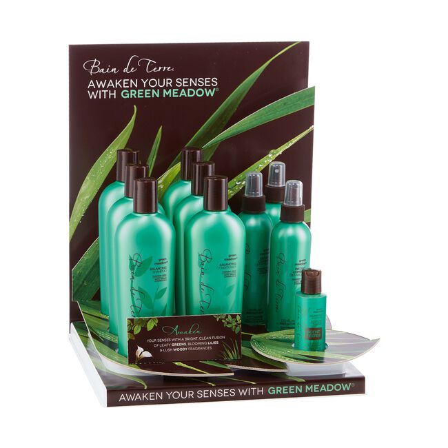 Green Meadow Shampoo, Conditioner & Detangler - 9 Ct Display