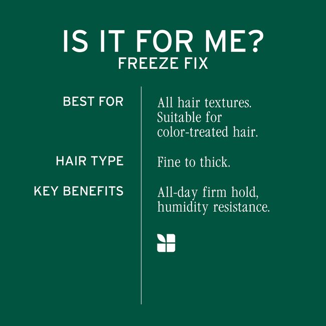 Freeze Fix Humidity Resistant Hairspray
