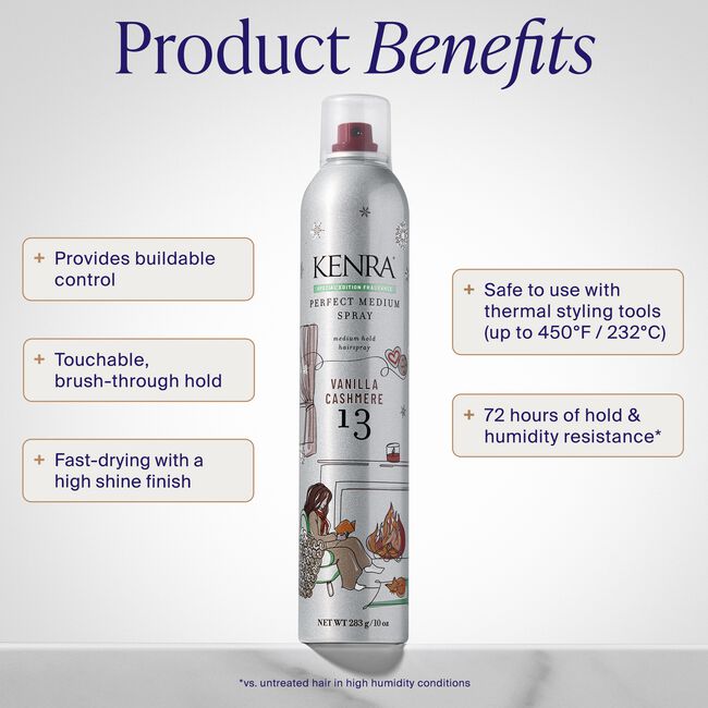 Perfect Medium Spray 50% VOC Vanilla Cashmere