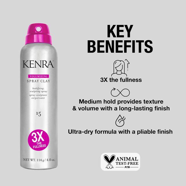 Volumizing Spray Clay 15 Kenra Professional CosmoProf