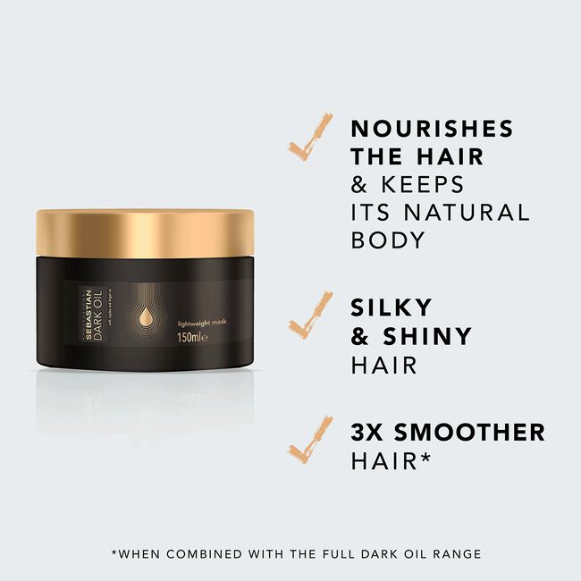 Dark Oil Lightweight Mask