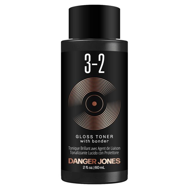 3-2 Violet Gloss Toner with Bonder Demi-Permanent Hair Color