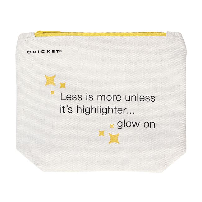 Less Is More Make-Up Bag