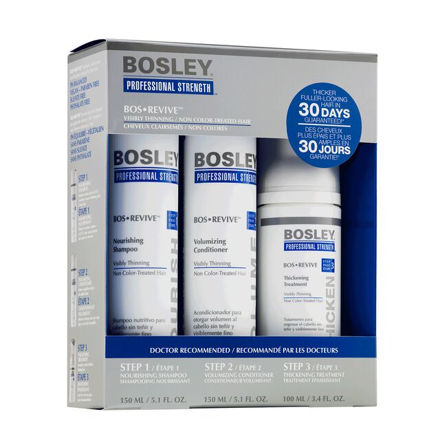 BosRevive 30 Day Starter Pack for Non Color-Treated Hair