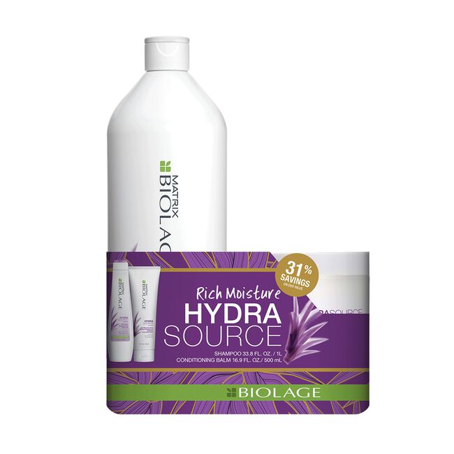 HydraSource Shampoo, Conditioning Balm Duo