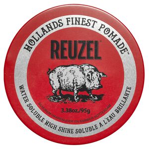 Red Water Soluble Pomade