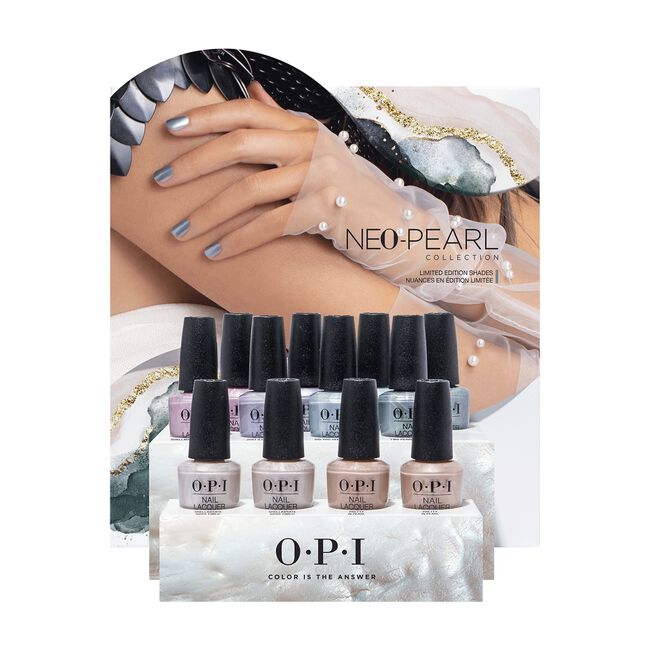 Neo-Pearl Nail Lacquer Collection - 12 Piece Display