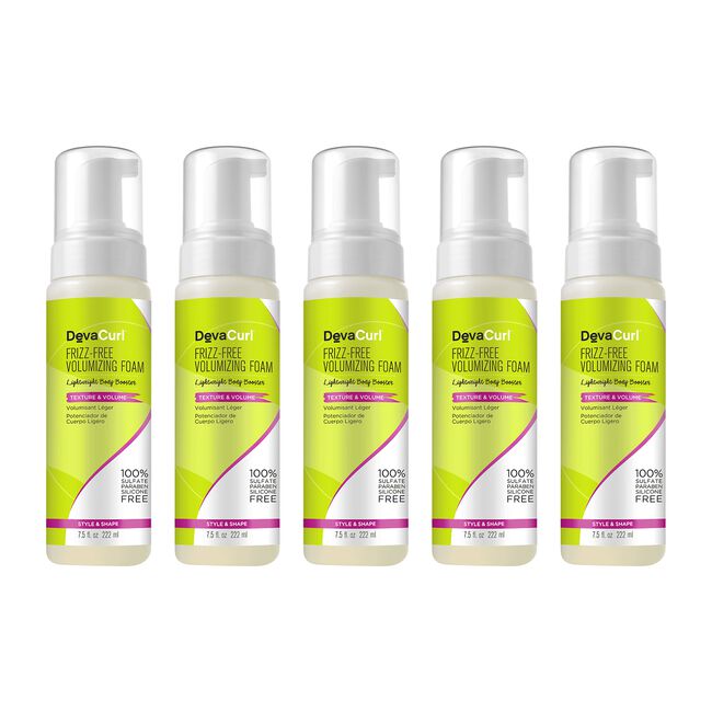 Frizz-Free Volumizing Foam - 5 Count