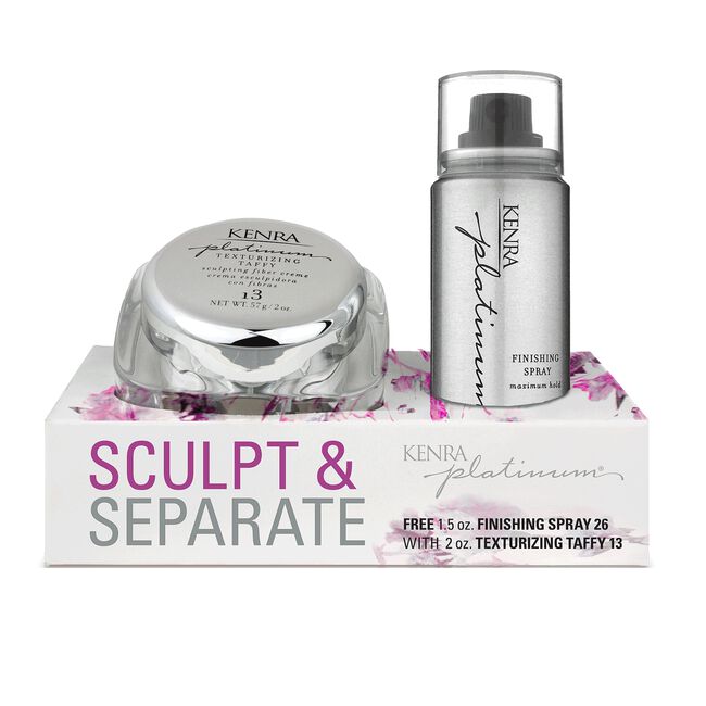 Platinum Texture Taffy with Finishing Spray Kenra Professional CosmoProf
